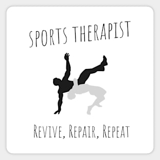 sports therapist revive repair repeat Magnet